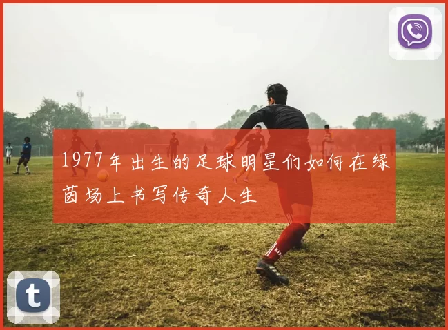 1977年出生的足球明星们如何在绿茵场上书写传奇人生