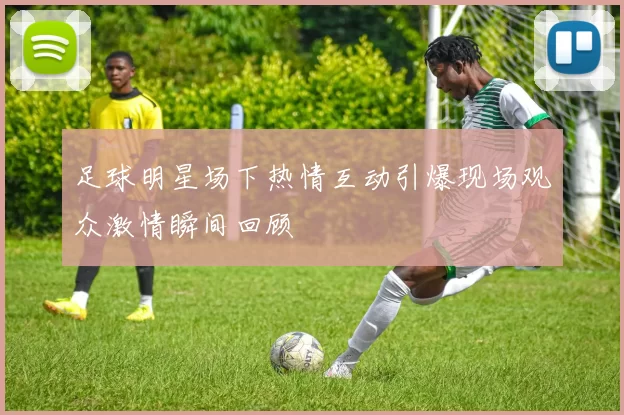 足球明星场下热情互动引爆现场观众激情瞬间回顾
