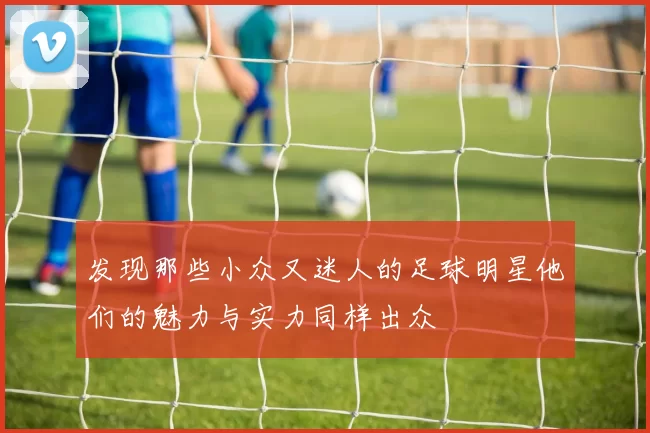 发现那些小众又迷人的足球明星他们的魅力与实力同样出众